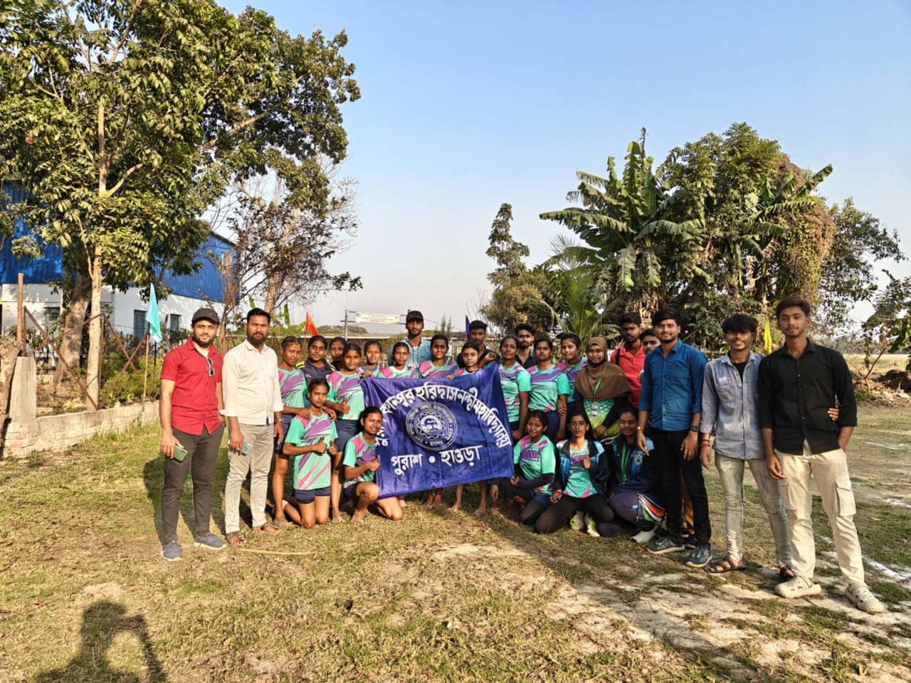 Kho Kho Team of College - Winner in District Sports Competition
